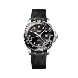 17351315 - Hydroconquest 41mm Mens Watch Black Rubber