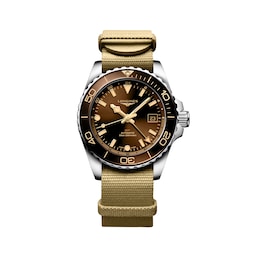 17351316 - Hydroconquest 41mm Mens Watch Brown