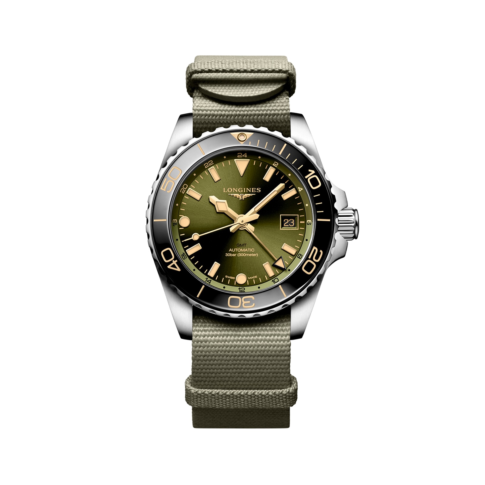 Longines HydroConquest 41mm Mens Watch Green Longines HydroConquest 41mm Mens Watch Green