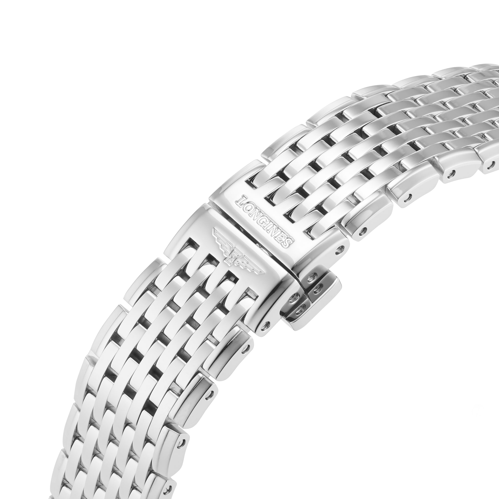 Longines stainless steel sale watch strap