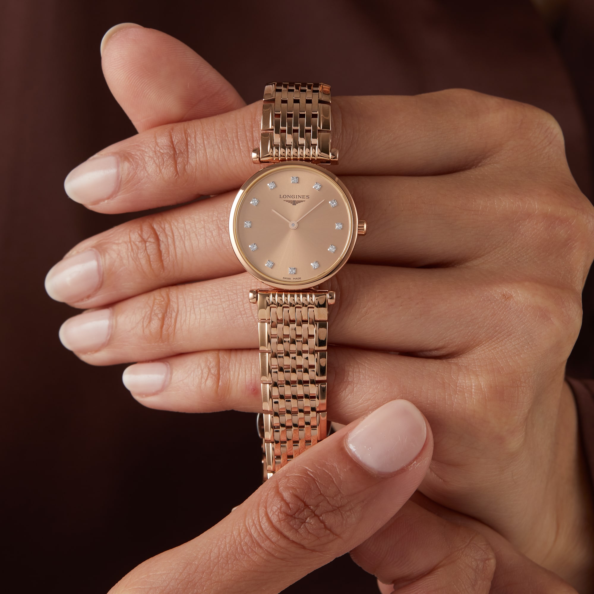 Longines La Grande Classique 24mm Ladies Watch Rose Longines La Grande Classique 24mm Ladies Watch Rose