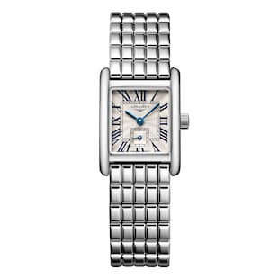 Longines Mini DolceVita 21.5mm X 29mm Ladies Watch Silver Stainless Steel