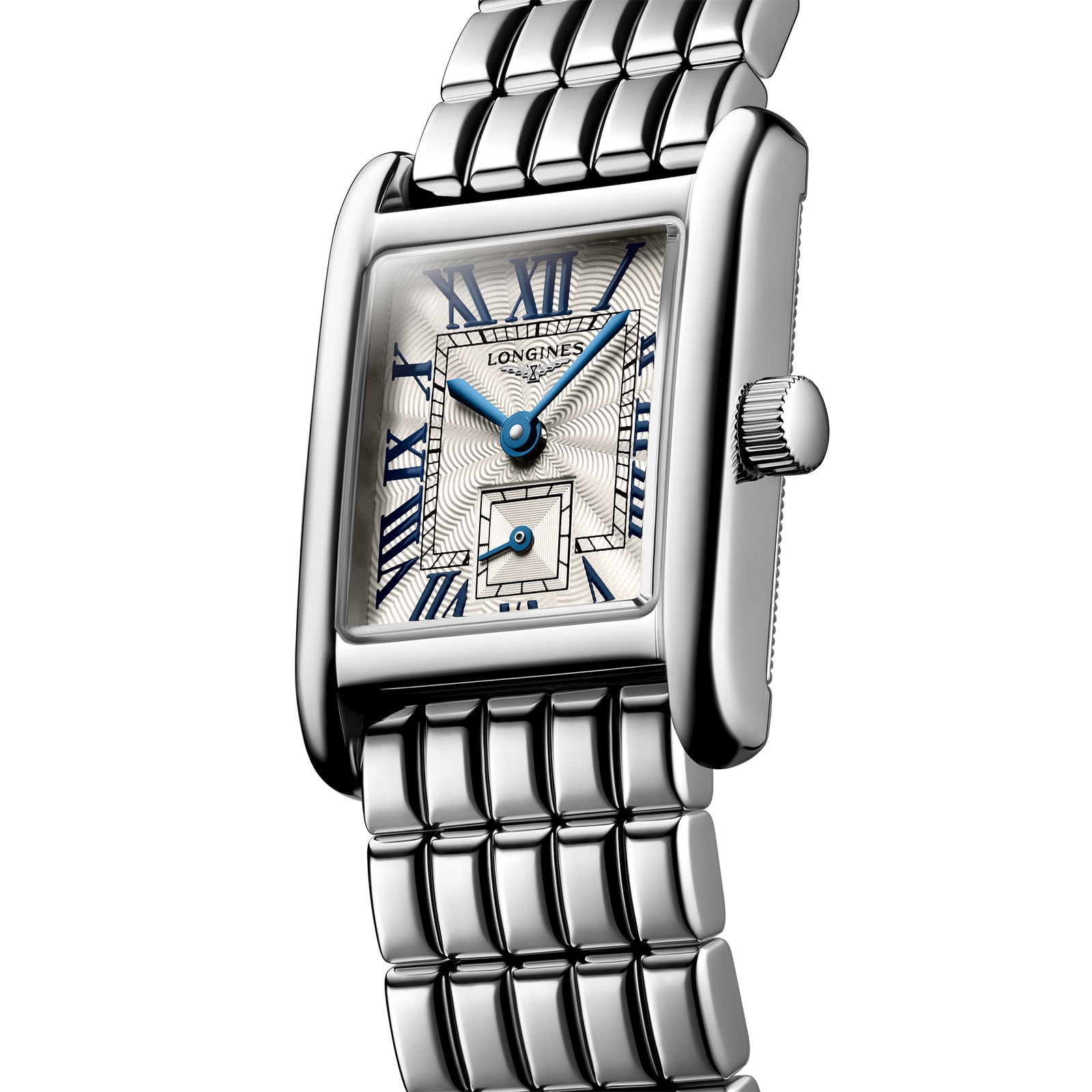 Longines Mini DolceVita 21.5mm X 29mm Ladies Watch Silver Stainless Steel