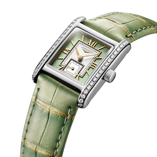 Longines Mini DolceVita 21.5mm X 29mm Ladies Watch Green