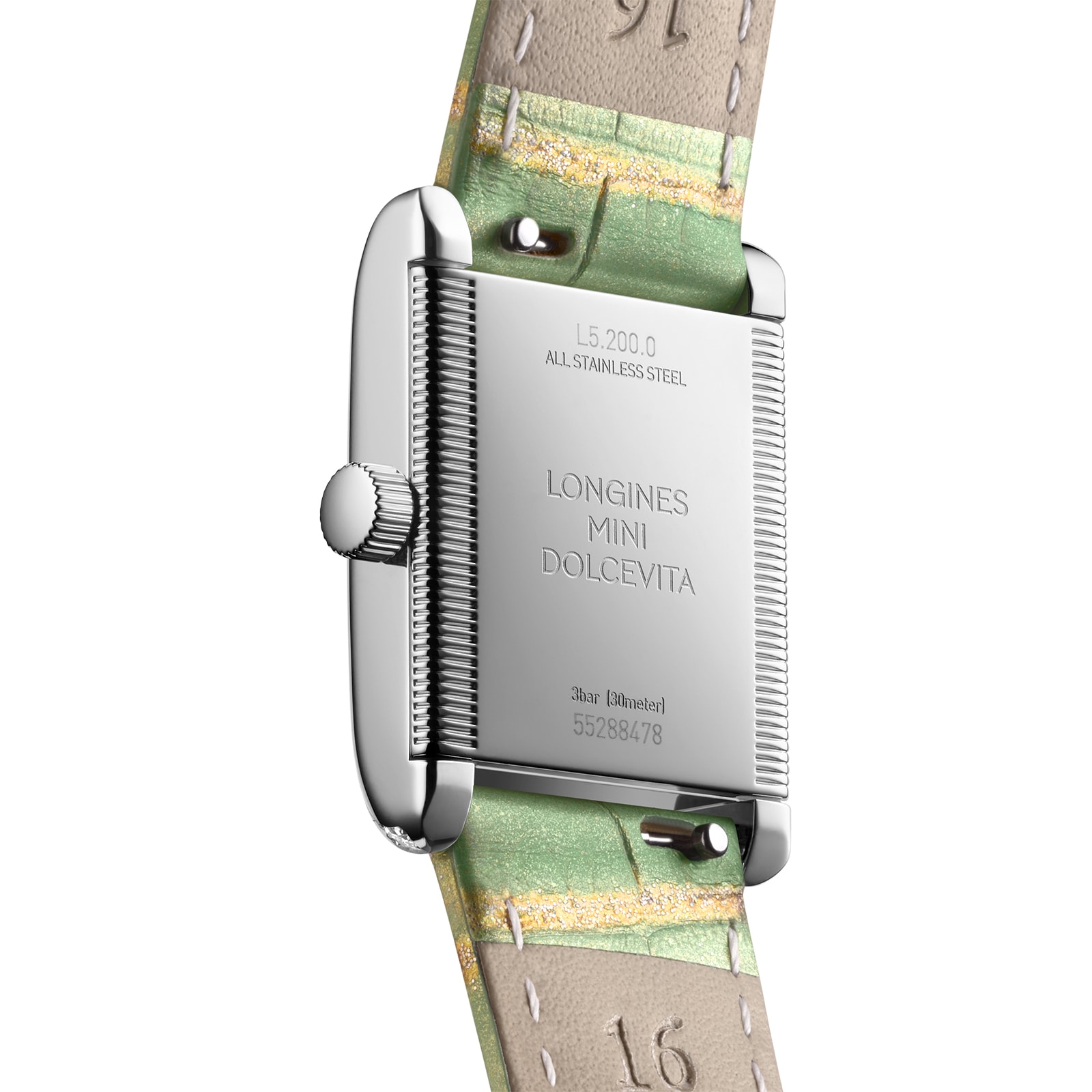 Longines Mini DolceVita 21.5mm X 29mm Ladies Watch Green Longines Mini DolceVita 21.5mm X 29mm Ladies Watch Green