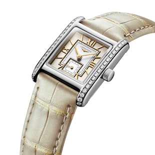 Longines Mini DolceVita 21.5mm X 29mm Ladies Watch Ivory