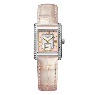 Longines Mini DolceVita 21.5mm X 29mm Ladies Watch Pink