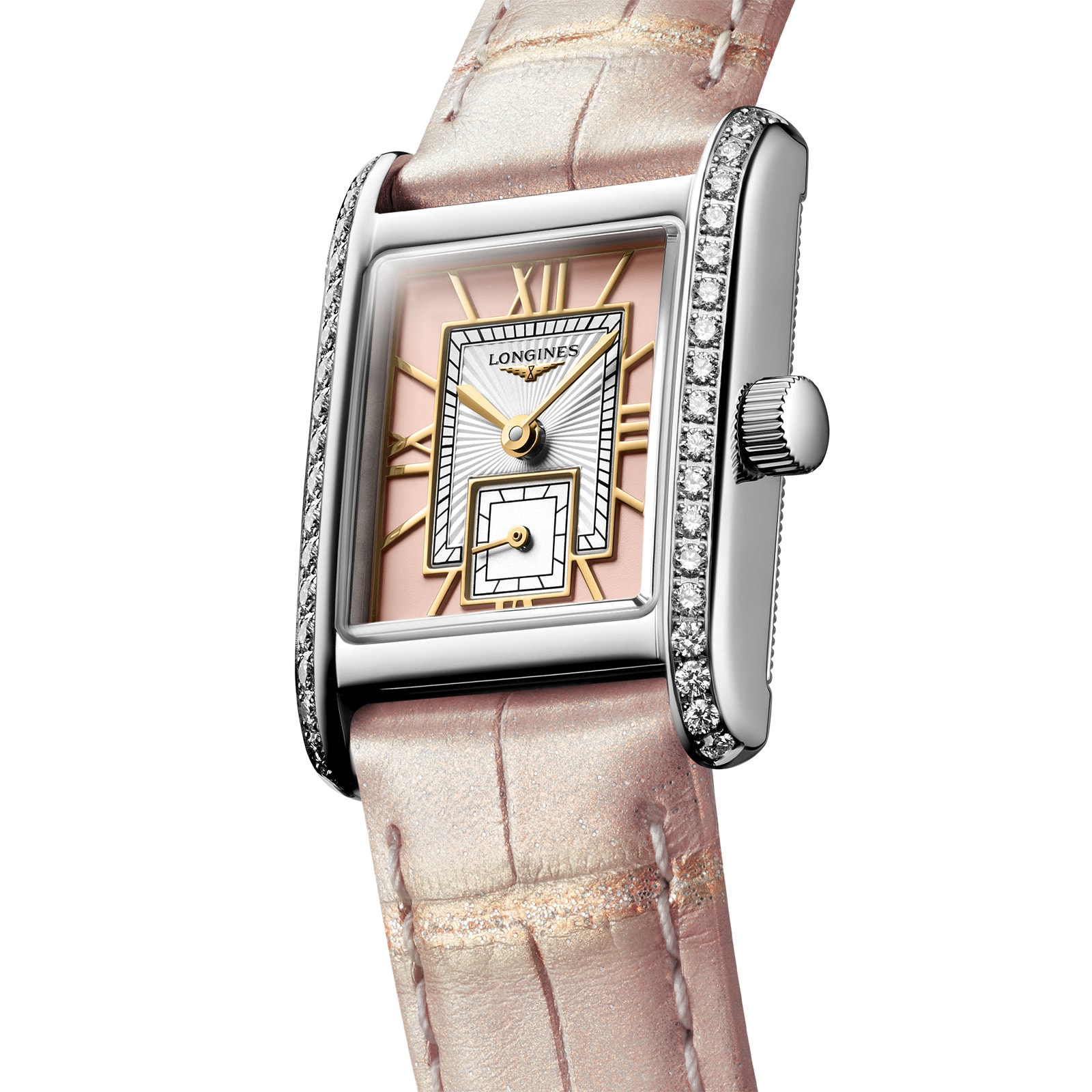 Longines Dolce Vita 21.5mm X 29mm Ladies Watch Pink L52000992