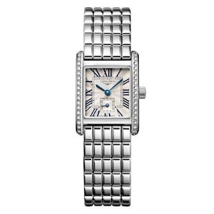 Longines Mini DolceVita 21.5mm X 29mm Ladies Watch Silver