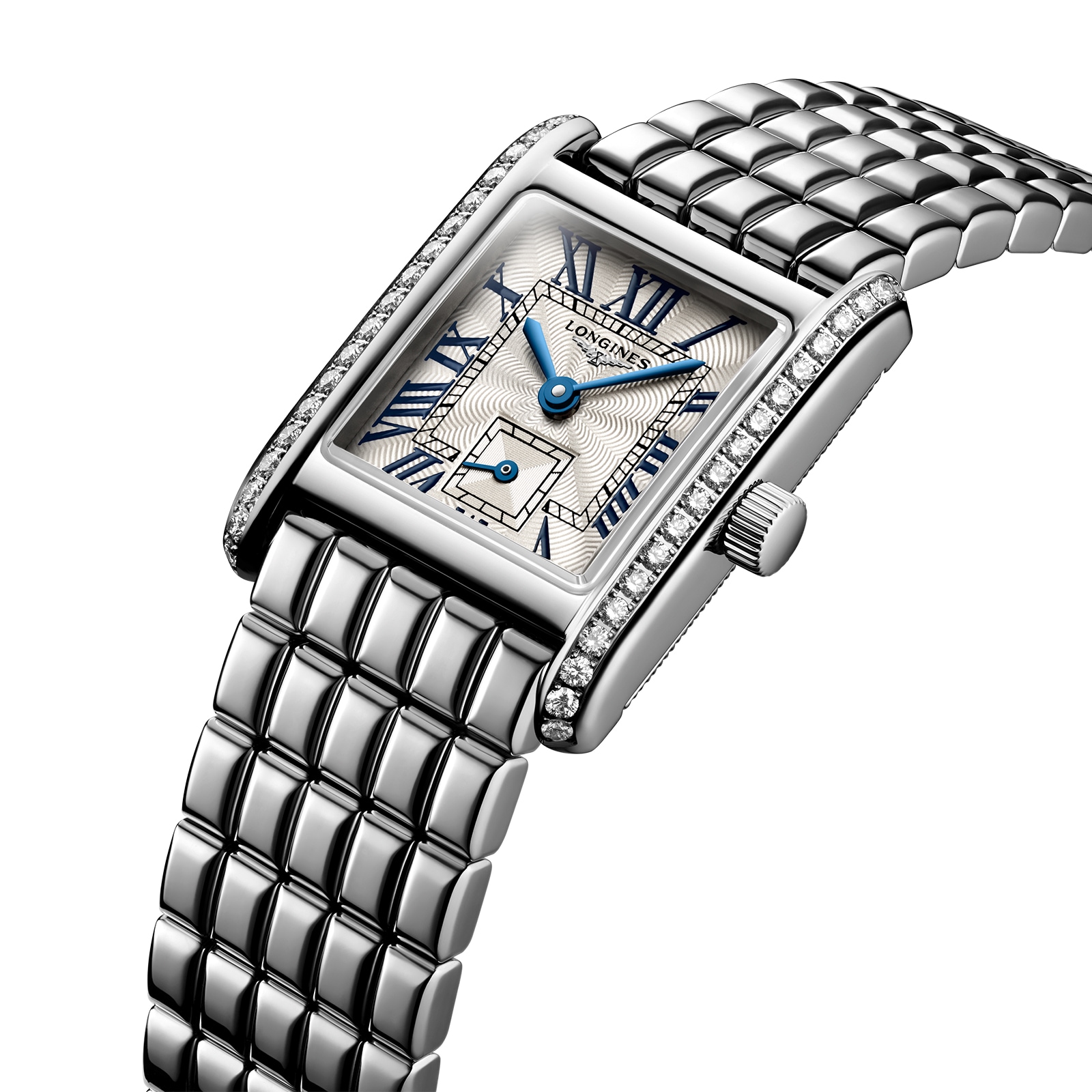 Longines Mini DolceVita 21.5mm X 29mm Ladies Watch Silver