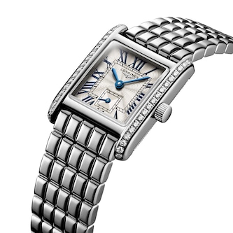 Longines Mini DolceVita 21.5mm X 29mm Ladies Watch Silver