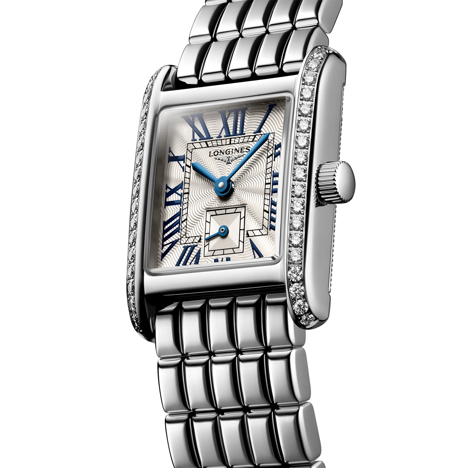 Longines Mini DolceVita 21.5mm X 29mm Ladies Watch Silver