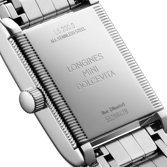 Longines Mini Dolce Vita 21.5mm X 29mm Ladies Watch Silver