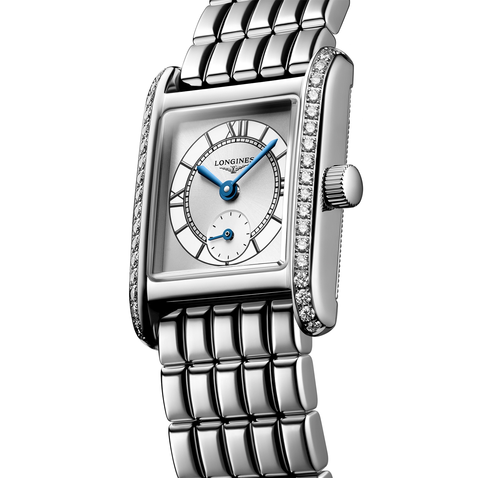 Longines Mini Dolce Vita 21.5mm X 29mm Ladies Watch Silver