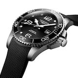 Longines HydroConquest 43mm Mens Watch Black