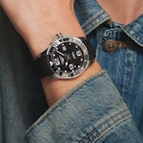 Longines HydroConquest 43mm Mens Watch Black
