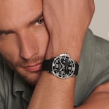 Longines HydroConquest 43mm Mens Watch Black