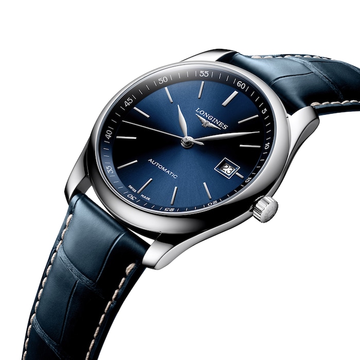 Longines Master Collection 40mm Mens Watch Blue