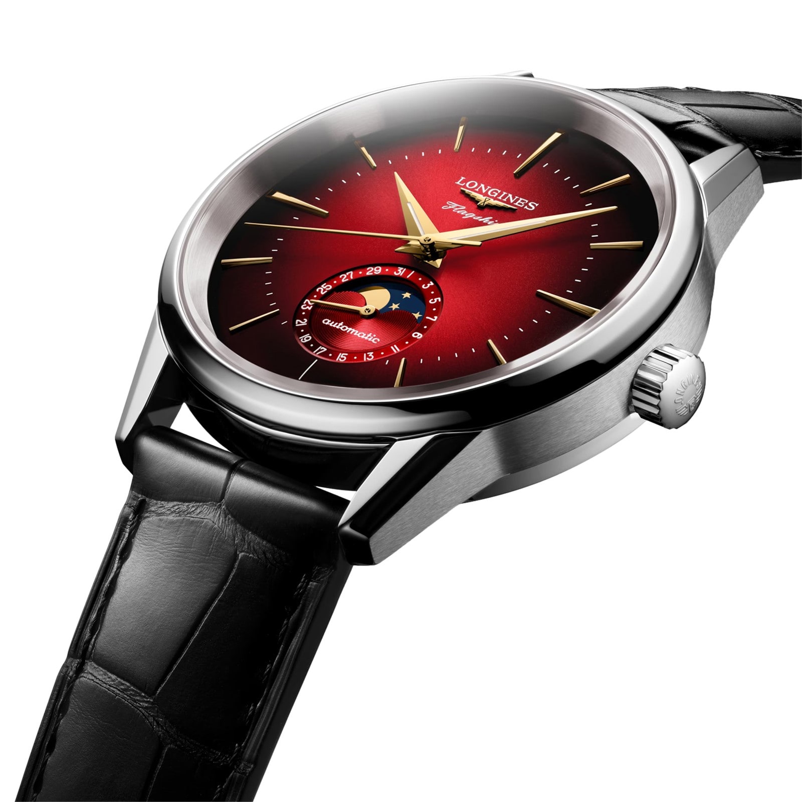 Flagship Heritage Year Of The Dragon 38.5mm Mens Watch Red