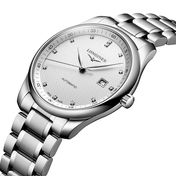 Longines Master Collection 42mm Mens Watch Silver