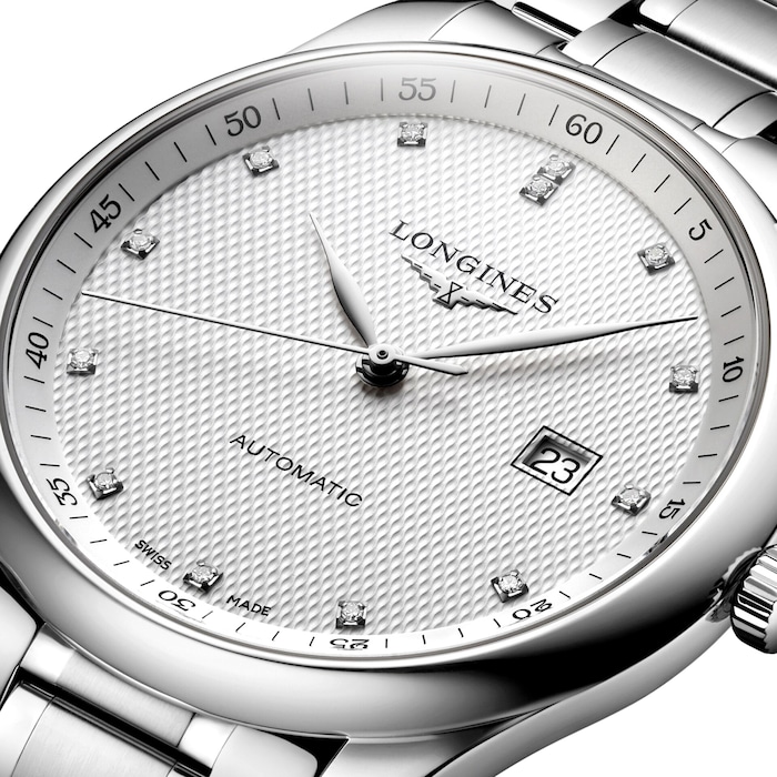 Longines Master Collection 42mm Mens Watch Silver