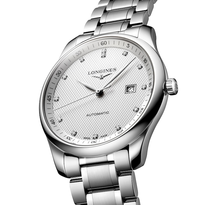 Longines Master Collection 42mm Mens Watch Silver