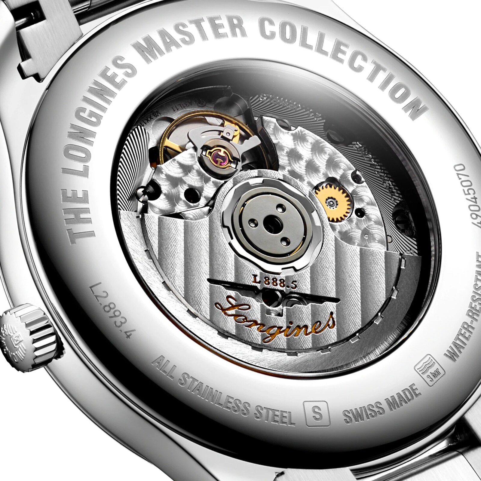 Longines Master Collection 42mm Mens Watch Silver