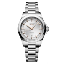 17351380 - Conquest 30mm Ladies Watch Silver