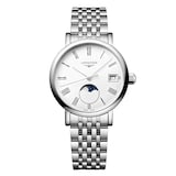 Longines Elegant Collection 30mm Ladies Watch White Stainless Steel