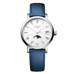 17351383 - Elegant Collection 30mm Ladies Watch Blue Strap