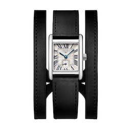 17351384 - Mini Dolcevita 21.5mm X 29mm Ladies Watch Black Strap