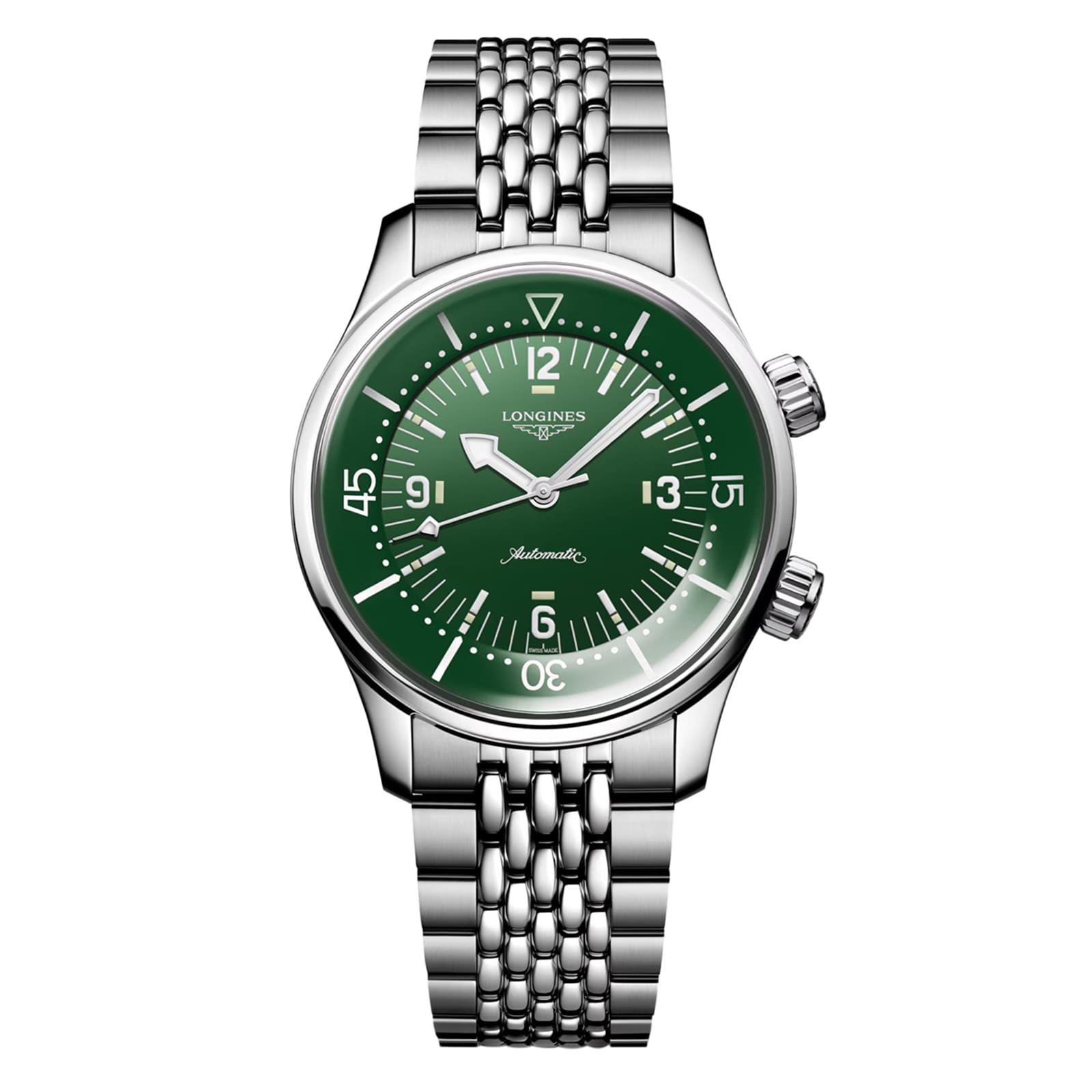 Legend Diver 39mm Mens Watch Green