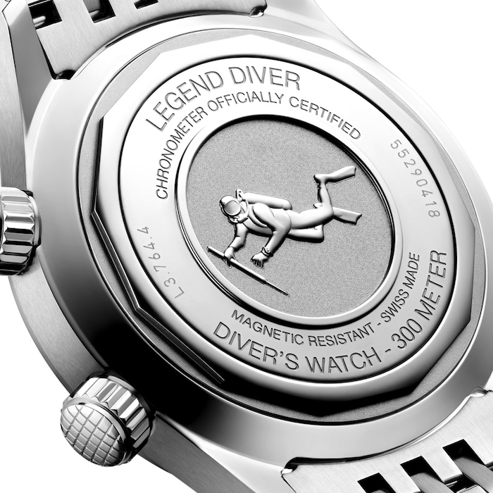 Longines Legend Diver 39mm Mens Watch Grey