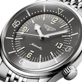 Longines Legend Diver 39mm Mens Watch Grey