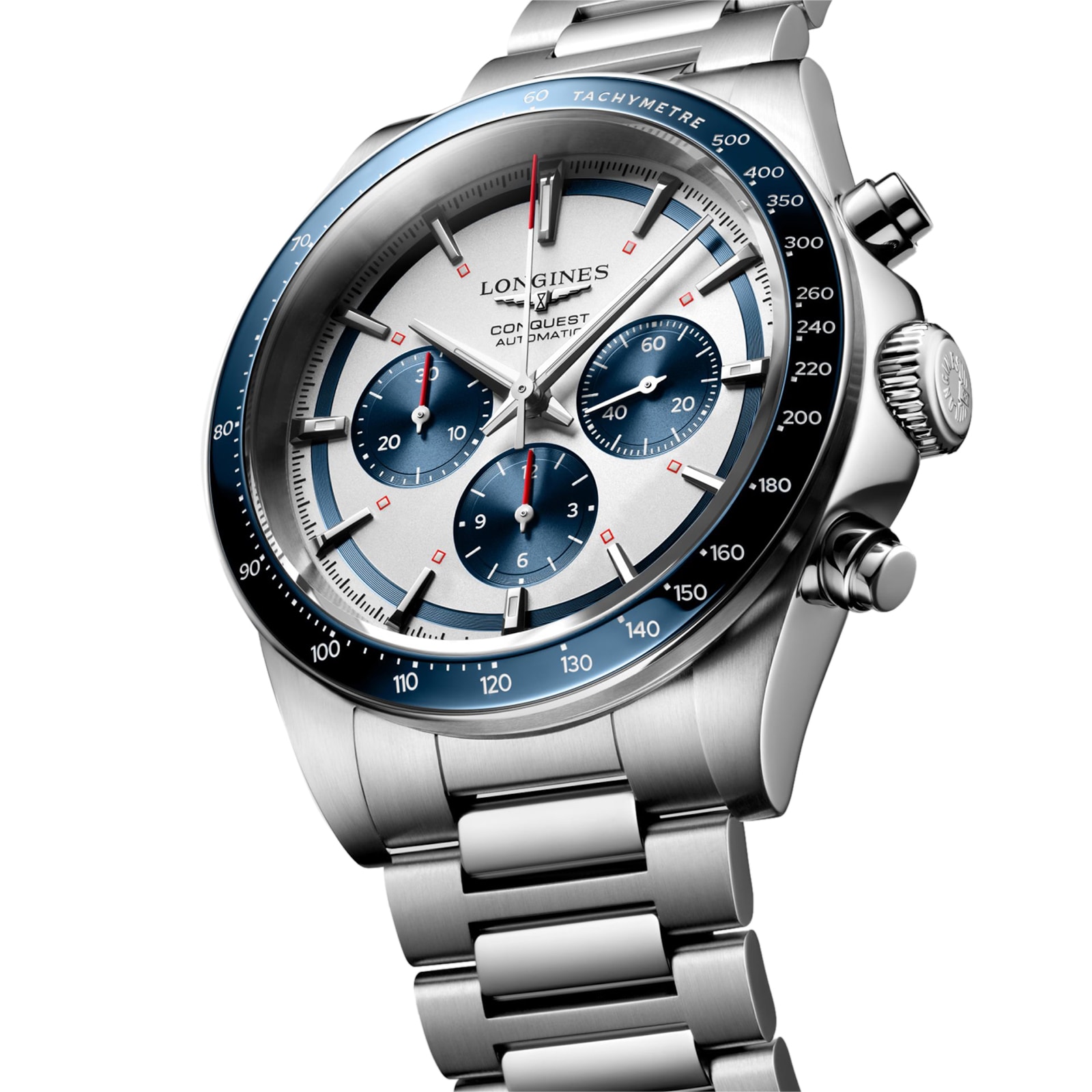 Longines Conquest Stainless Steel Automatic 42mm Mens Watch Longines Conquest Stainless Steel Automatic 42mm Mens Watch
