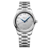 Longines Master Collection 34mm Ladies Watch Silver