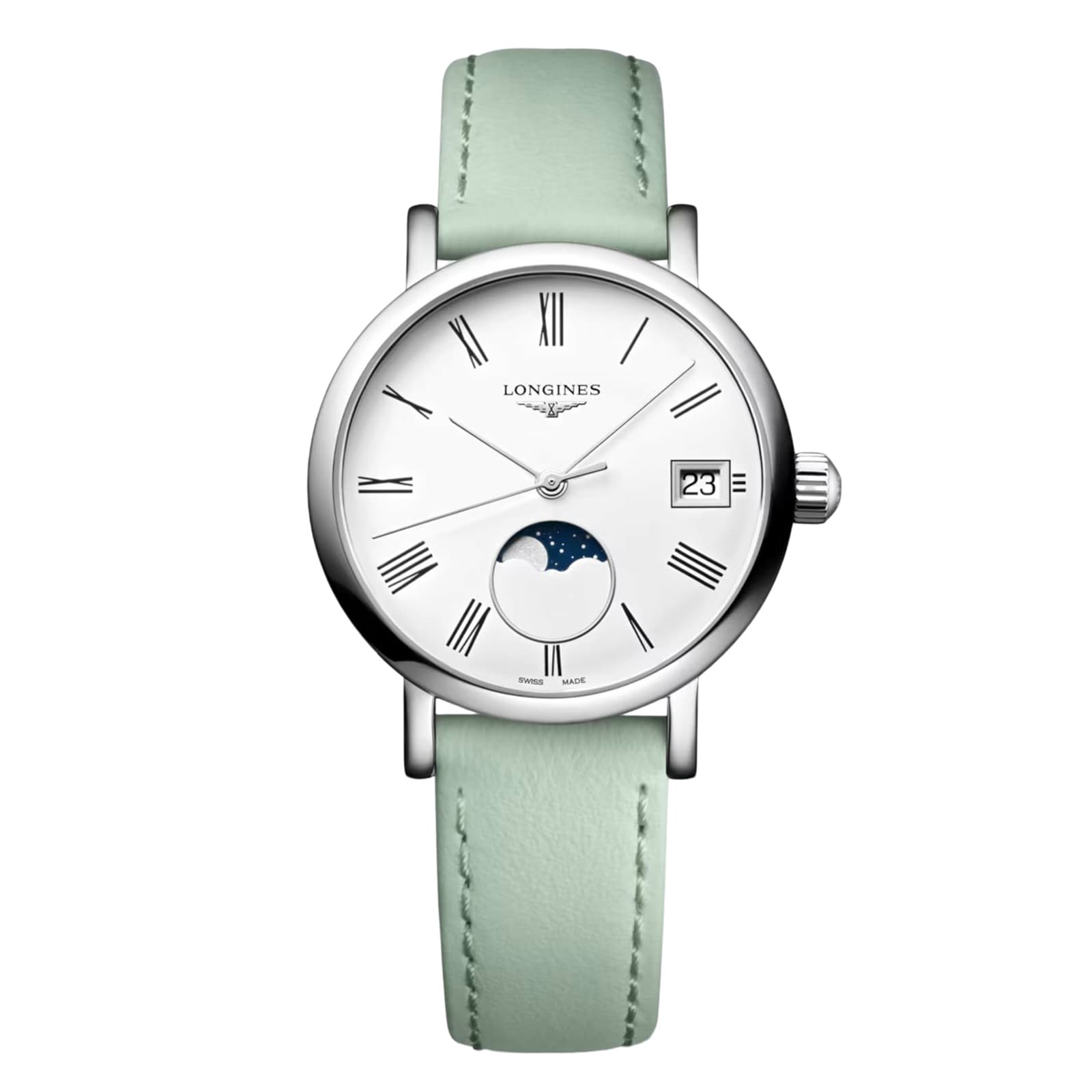 Elegant Collection 30mm Ladies Watch Green Strap