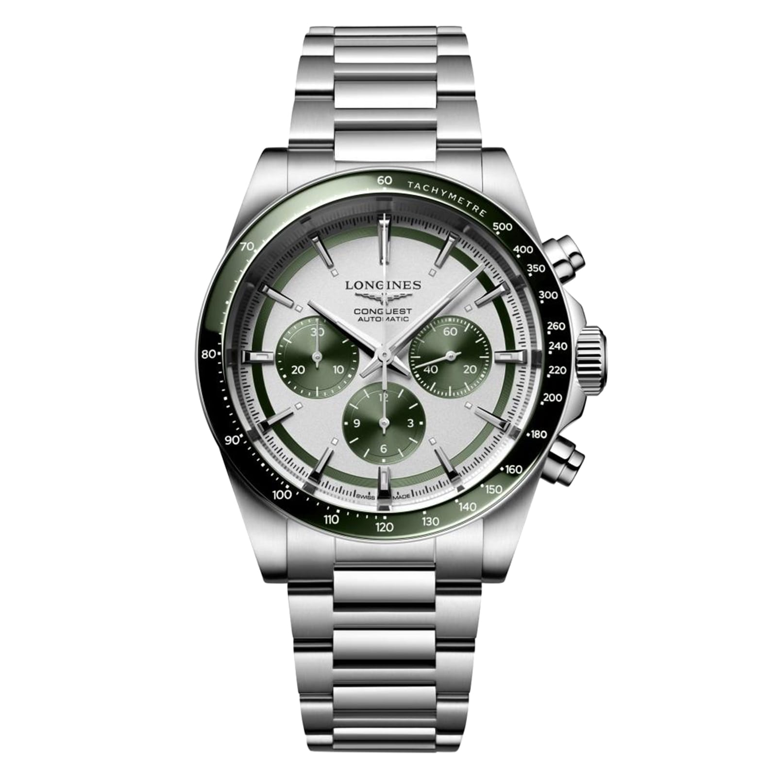 Conquest Stainless Steel Automatic 42mm Mens Watch