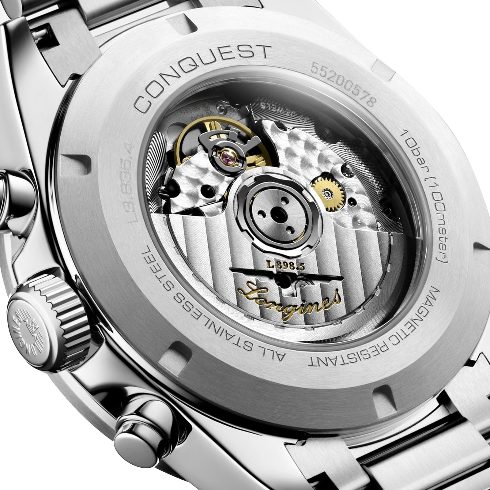 Longines Conquest Stainless Steel Automatic 42mm Mens Watch Longines Conquest Stainless Steel Automatic 42mm Mens Watch