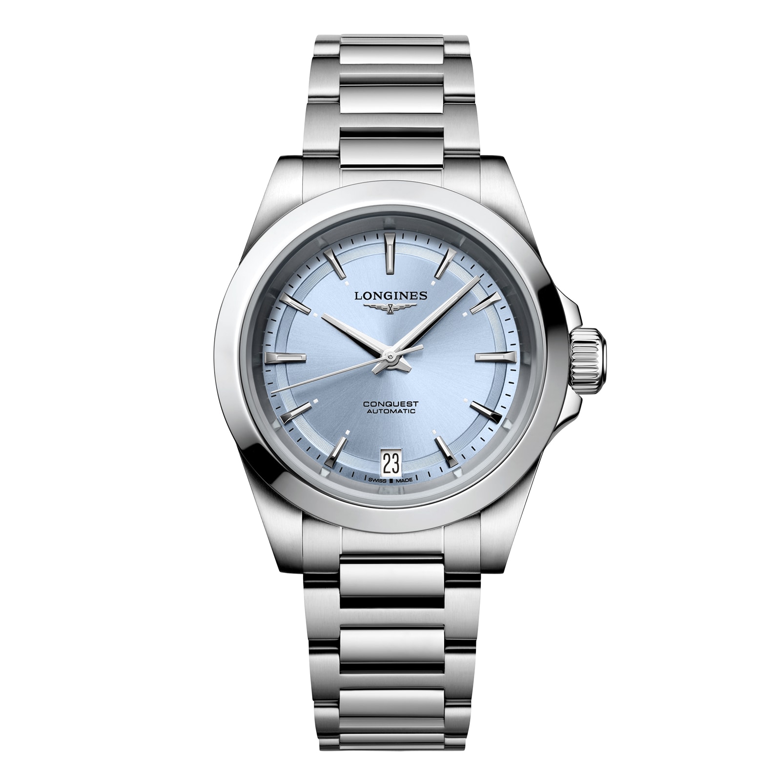 Longines Conquest 34mm Ladies Watch Blue