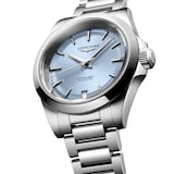 Longines Conquest 34mm Ladies Watch Blue