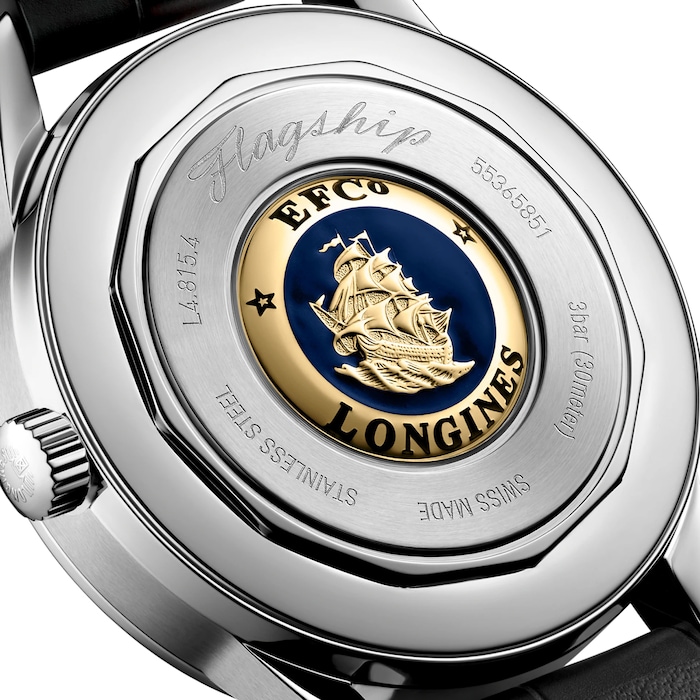 Longines Flagship Heritage Moonphase 38.5mm Mens Watch Green