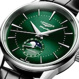 Longines Flagship Heritage Moonphase 38.5mm Mens Watch Green