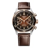 Longines Spirit Flyback 42mm Mens Watch Brown