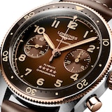 Longines Spirit Flyback 42mm Mens Watch Brown