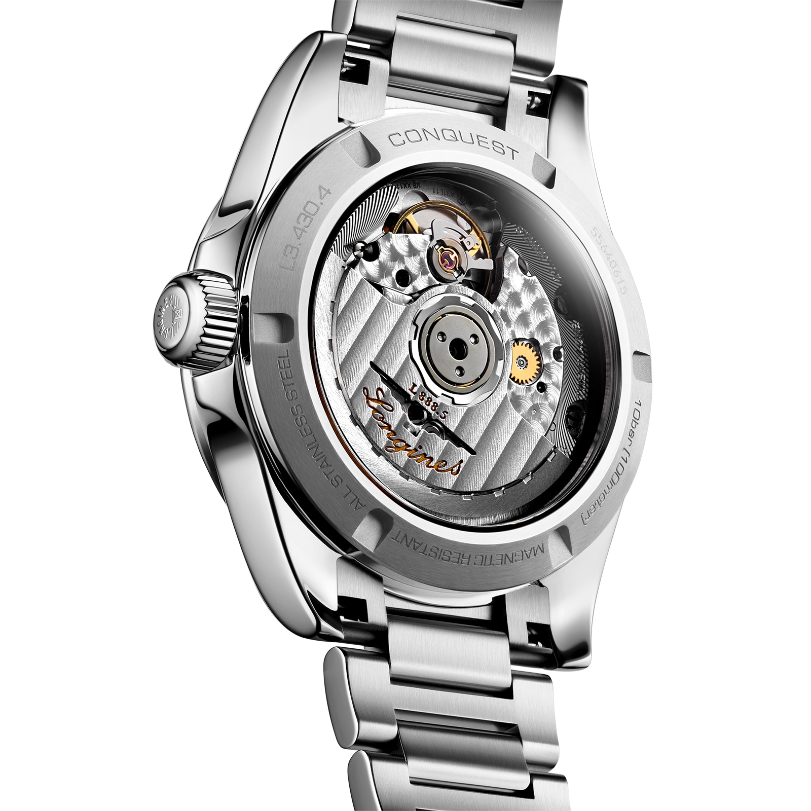 Longines Conquest 34mm Ladies Watch Green