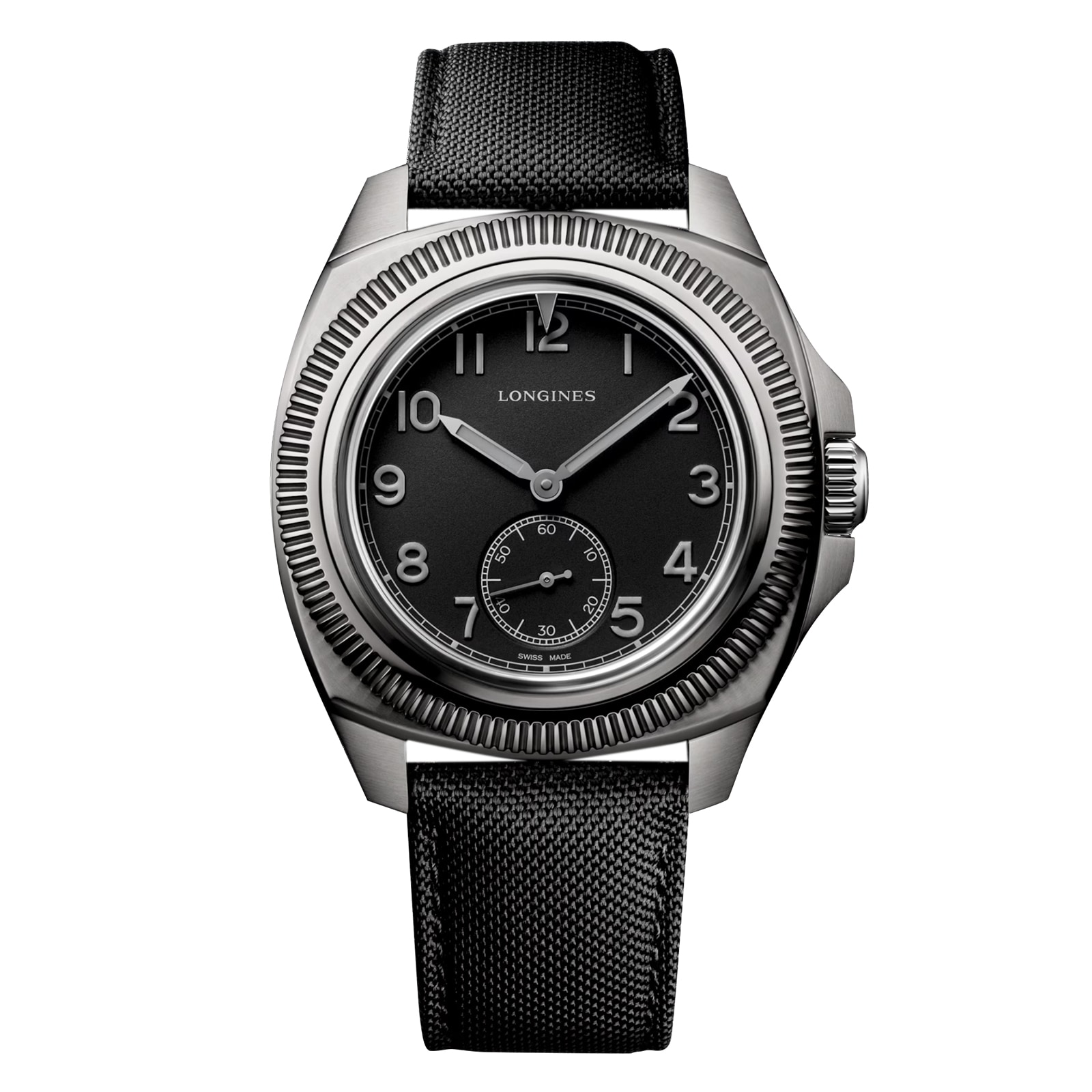 Longines Pilot Majetek Pioneer Edition 43mm Mens Watch Black Longines Pilot Majetek Pioneer Edition 43mm Mens Watch Black