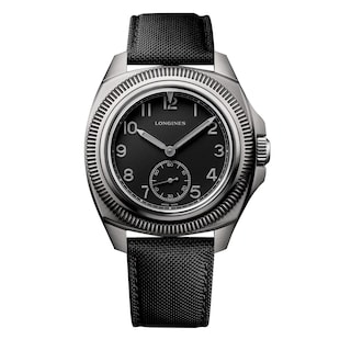 Longines Pilot Majetek Pioneer Edition 43mm Mens Watch Black