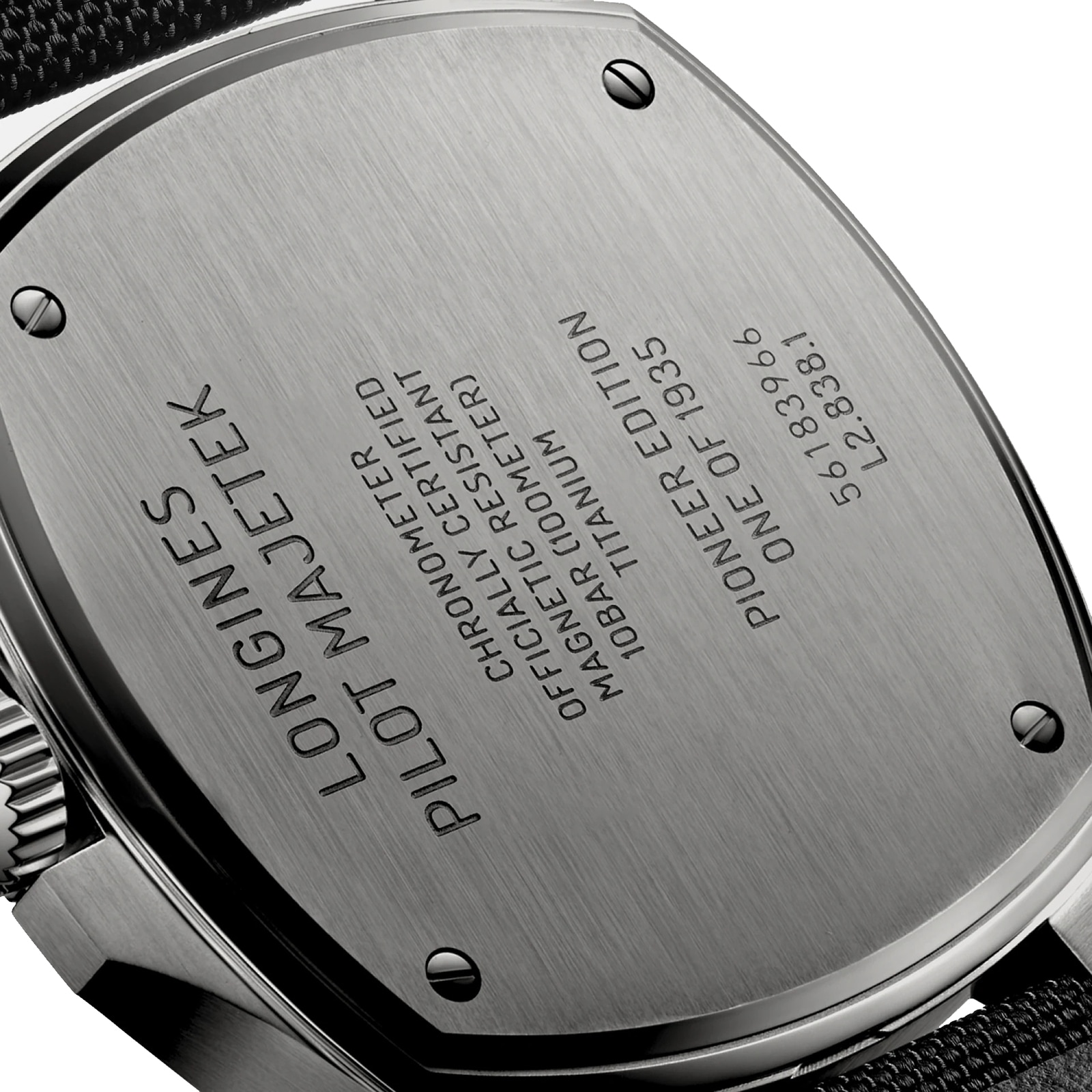 Longines Pilot Majetek Pioneer Edition 43mm Mens Watch Black Longines Pilot Majetek Pioneer Edition 43mm Mens Watch Black