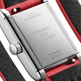 Longines Mini Dolcevita 21.5mm X 29mm Ladies Watch Red Strap